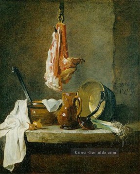  leben - Rindfleisch Jean Baptiste Simeon Chardin Stillleben